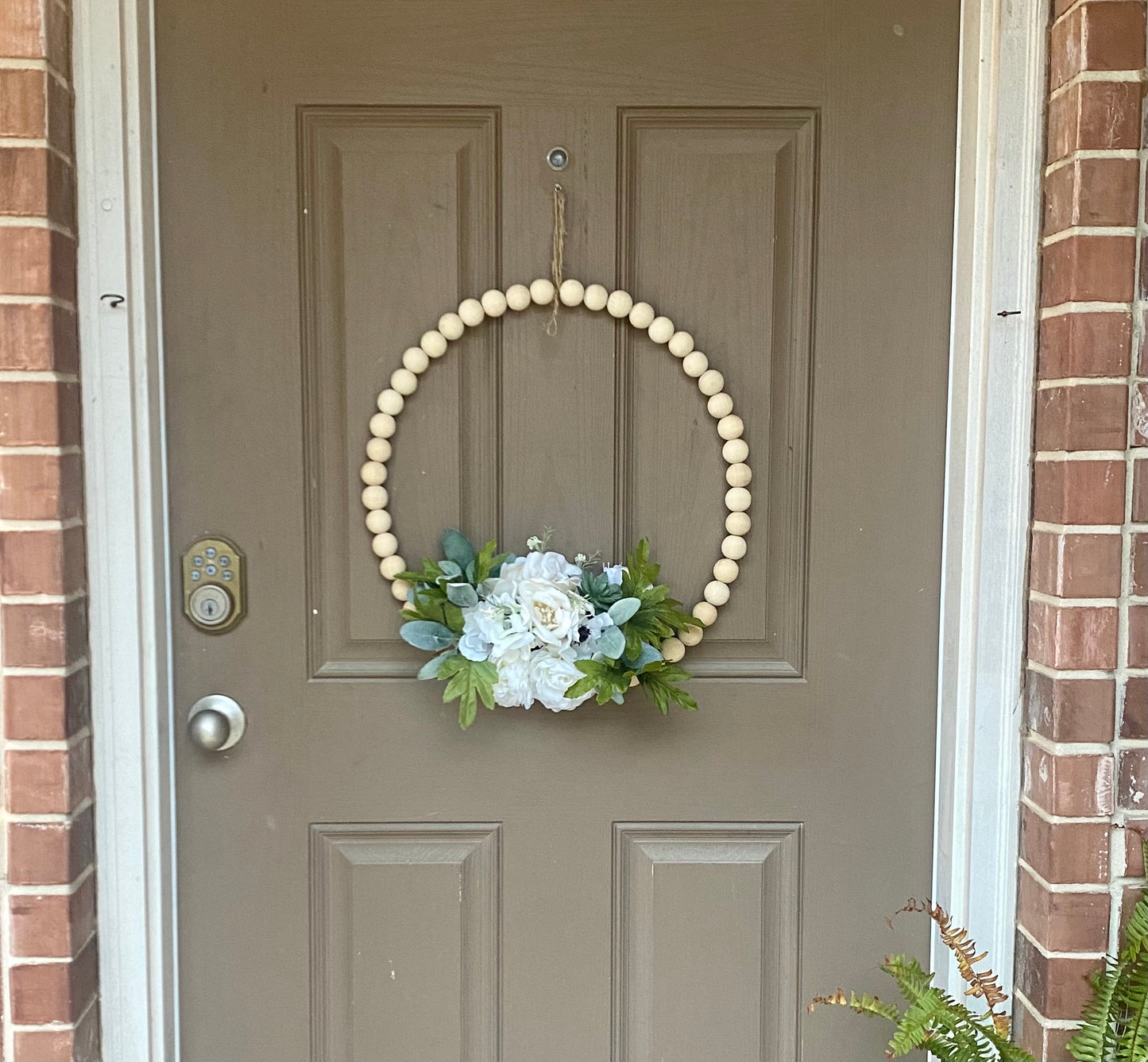 Spring Floral Door Hanger